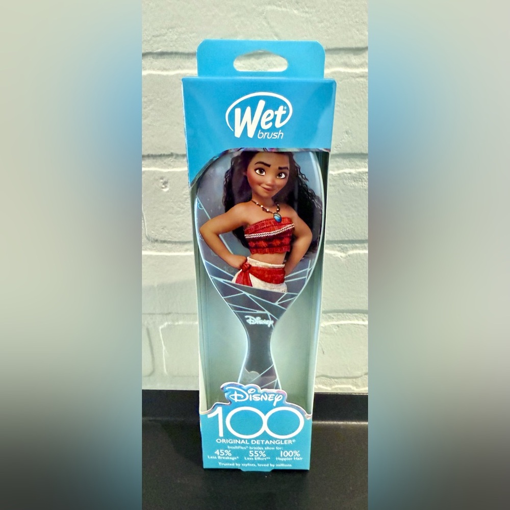 Disney Wet Brush Moana Detangler - Teal and Red